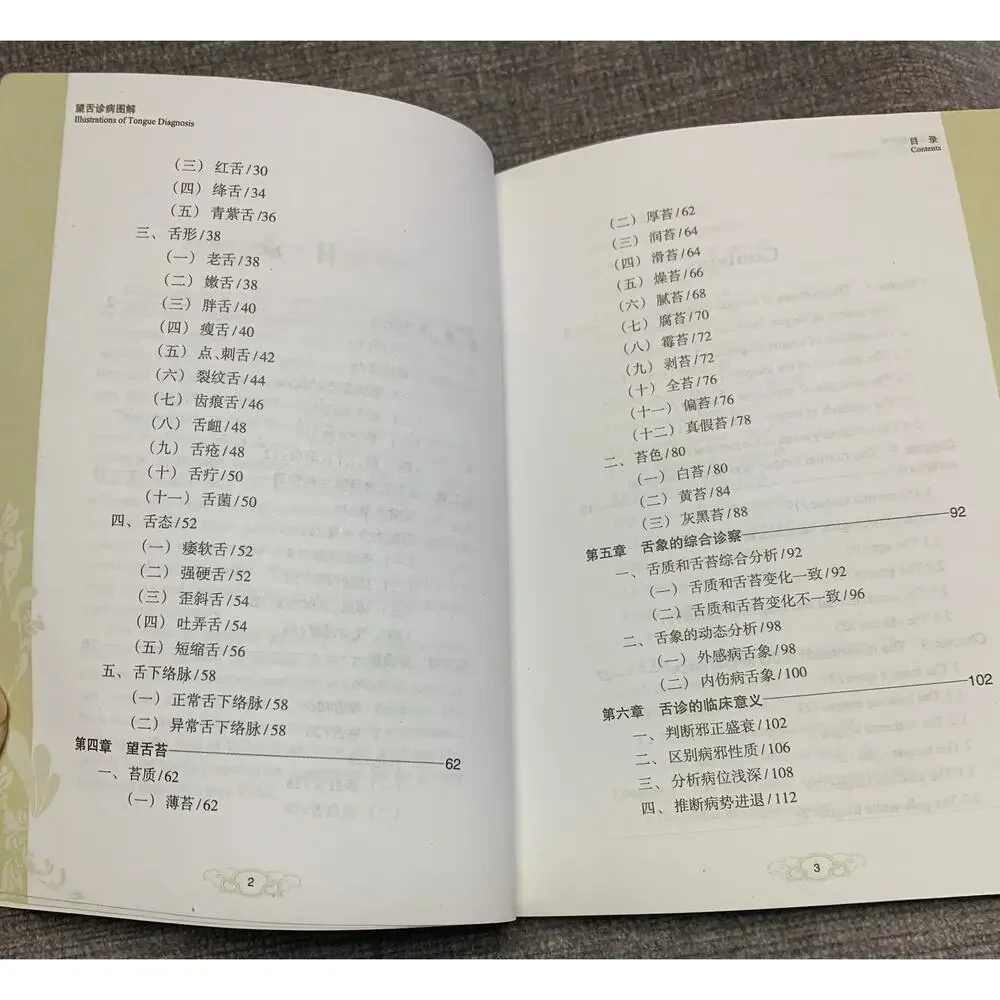 Illustrations of Tongue Diagnosis - Traditional Chinese Medicine TCM Pocket Edit